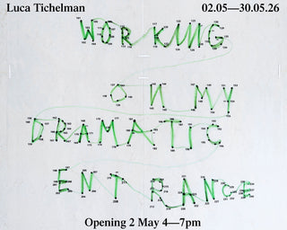 Working on my dramatic entrance