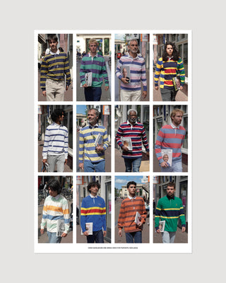 Hans Eijkelboom and Imruh Asha /'Rugby Shirts' #11